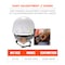 Ergodyne White Safety Helmet + MIPS Technology 8975-MIPS - alternate 5